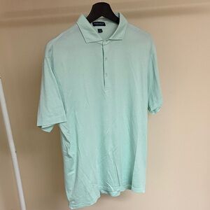 Peter Millar Crown Crafted Mint Polo Shirt